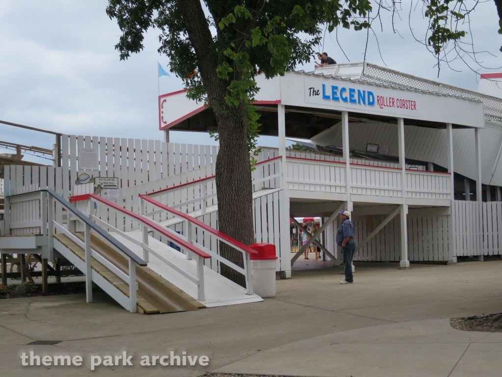 Roller Coaster at Arnolds Park
