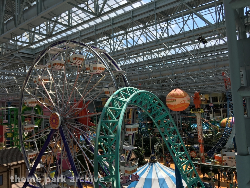 SpongeBob SquarePants Rock Bottom Plunge at Nickelodeon Universe at Mall of America