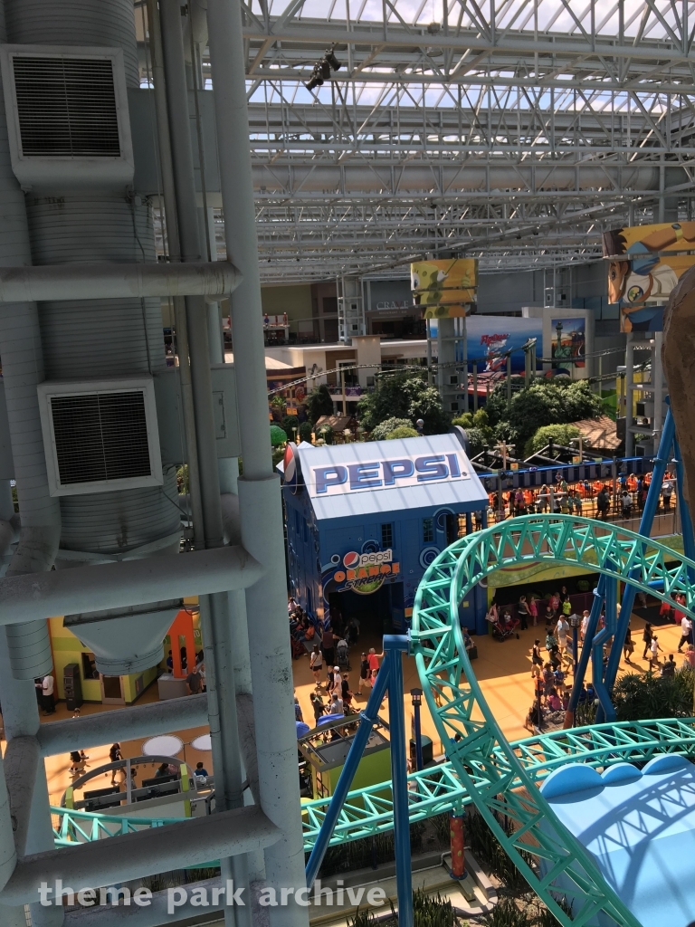 SpongeBob SquarePants Rock Bottom Plunge at Nickelodeon Universe at Mall of America