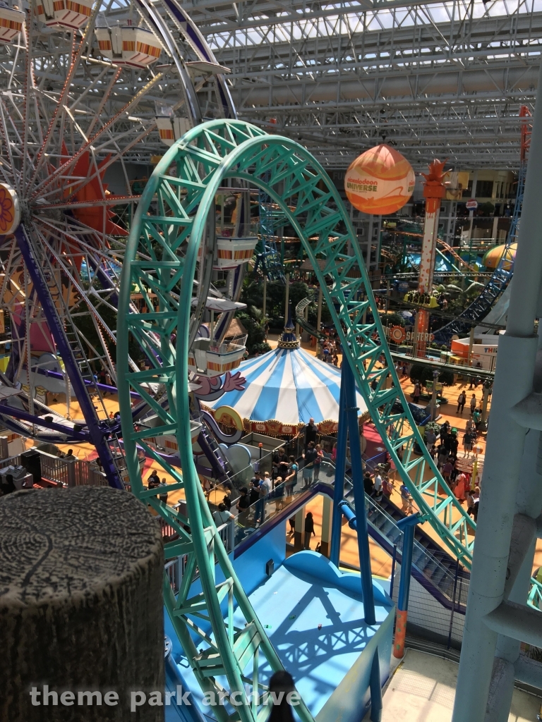 SpongeBob SquarePants Rock Bottom Plunge at Nickelodeon Universe at Mall of America