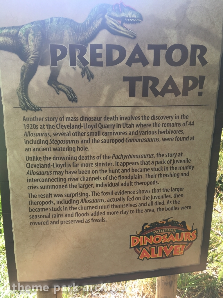 Dinosaurs Alive at Valleyfair