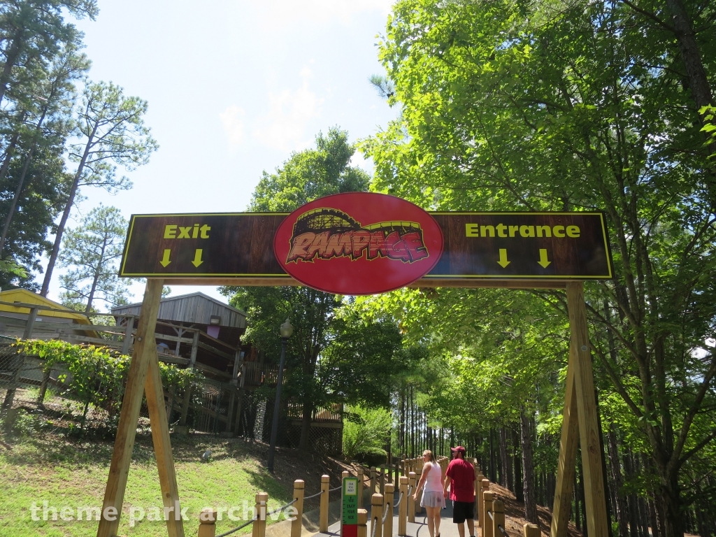 Rampage at Alabama Adventure & Splash Adventure