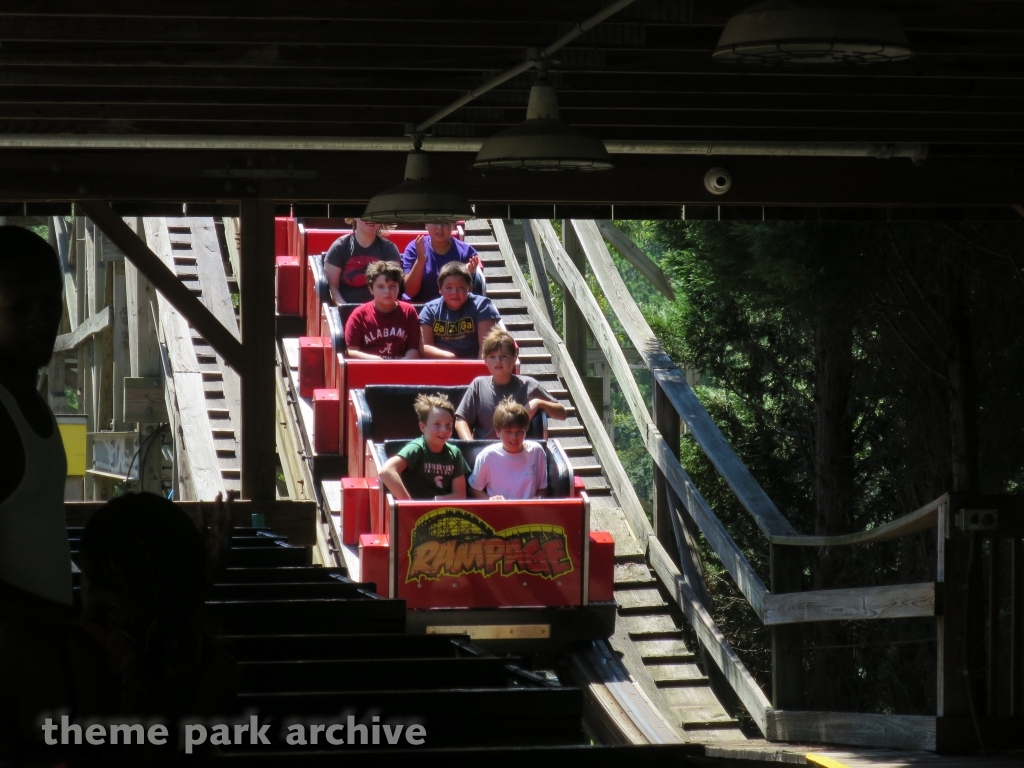 Rampage at Alabama Adventure & Splash Adventure