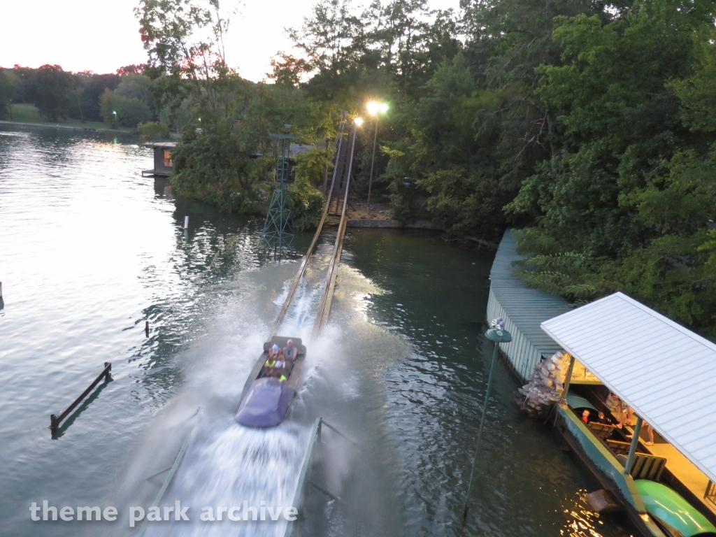 Boat Chute at Lake Winnepesaukah