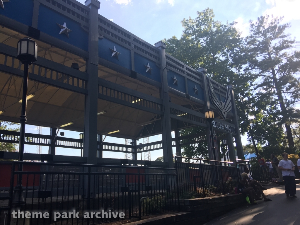 Blue Hawk at Six Flags Over Georgia