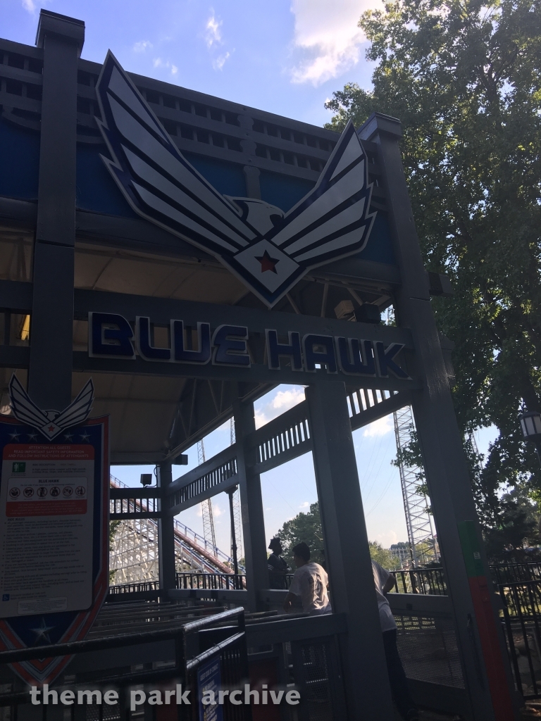 Blue Hawk at Six Flags Over Georgia