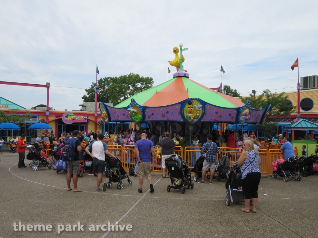 Sunny Day Carousel at Sesame Place Philadelphia