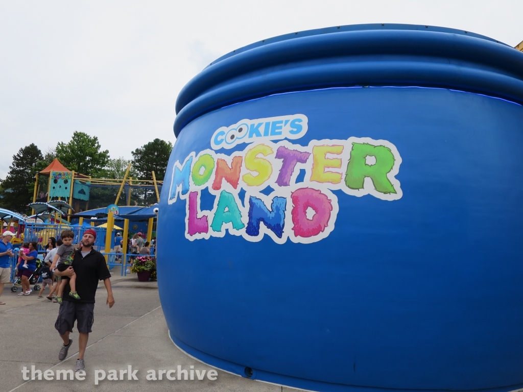 Cookie's Monster Land at Sesame Place Philadelphia