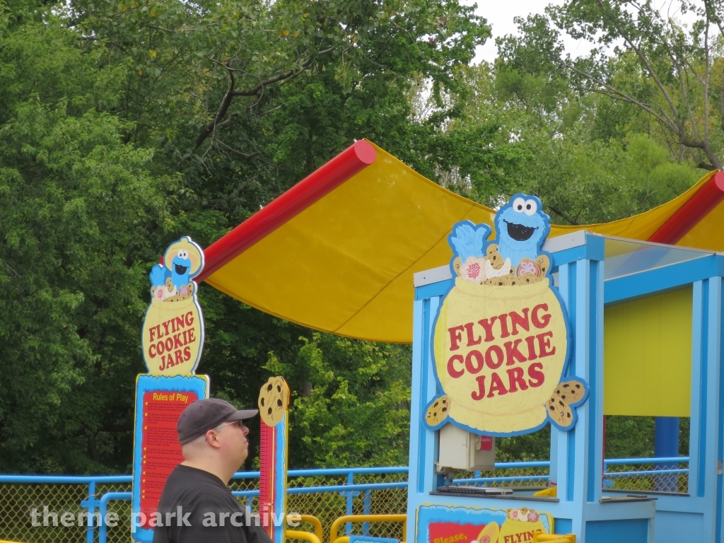 Flying Cookie Jars at Sesame Place Philadelphia