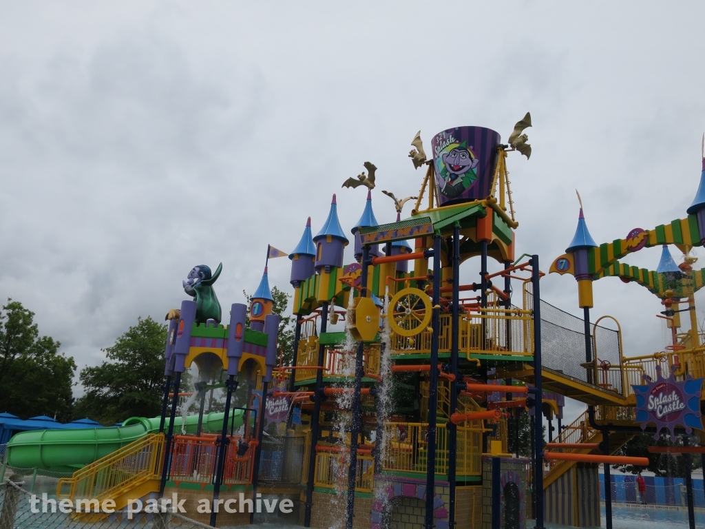 The Count's Splash Castle at Sesame Place Philadelphia
