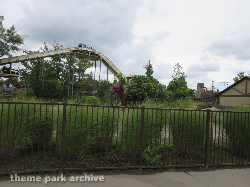 Saw Mill Log Flume at Six Flags Great Adventure