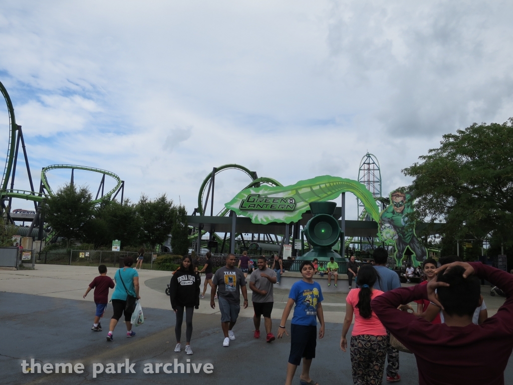 Green Lantern at Six Flags Great Adventure