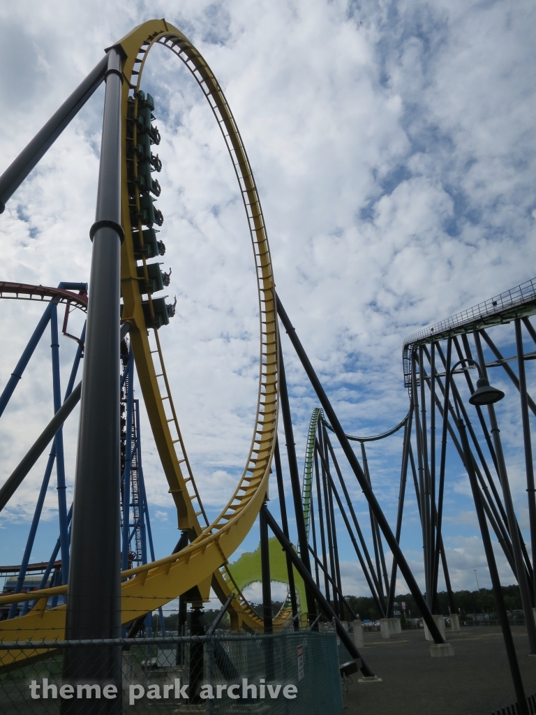 Green Lantern at Six Flags Great Adventure