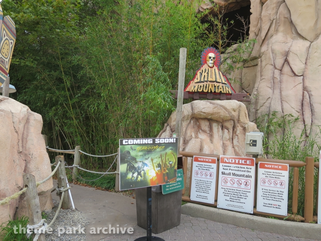 Skull Mountain at Six Flags Great Adventure