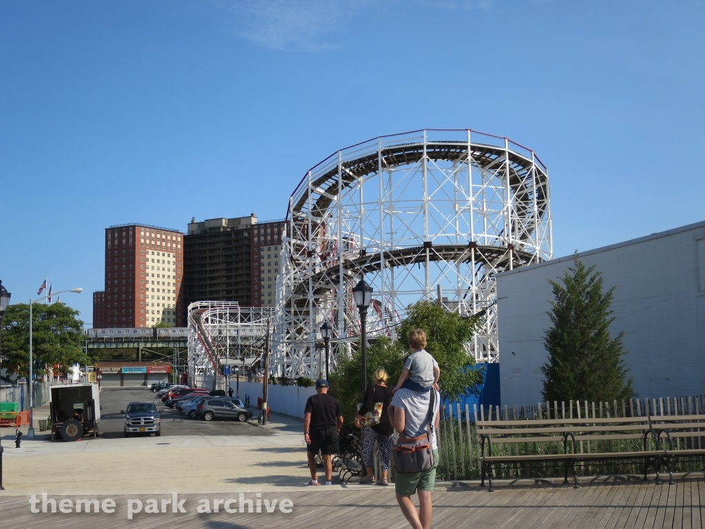 Cyclone at Luna Park at Coney Island