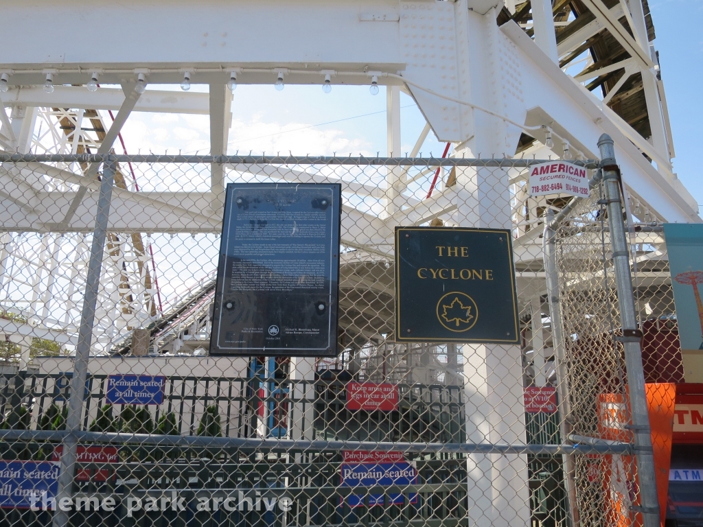 Cyclone at Luna Park at Coney Island