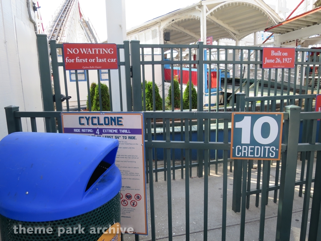 Cyclone at Luna Park at Coney Island