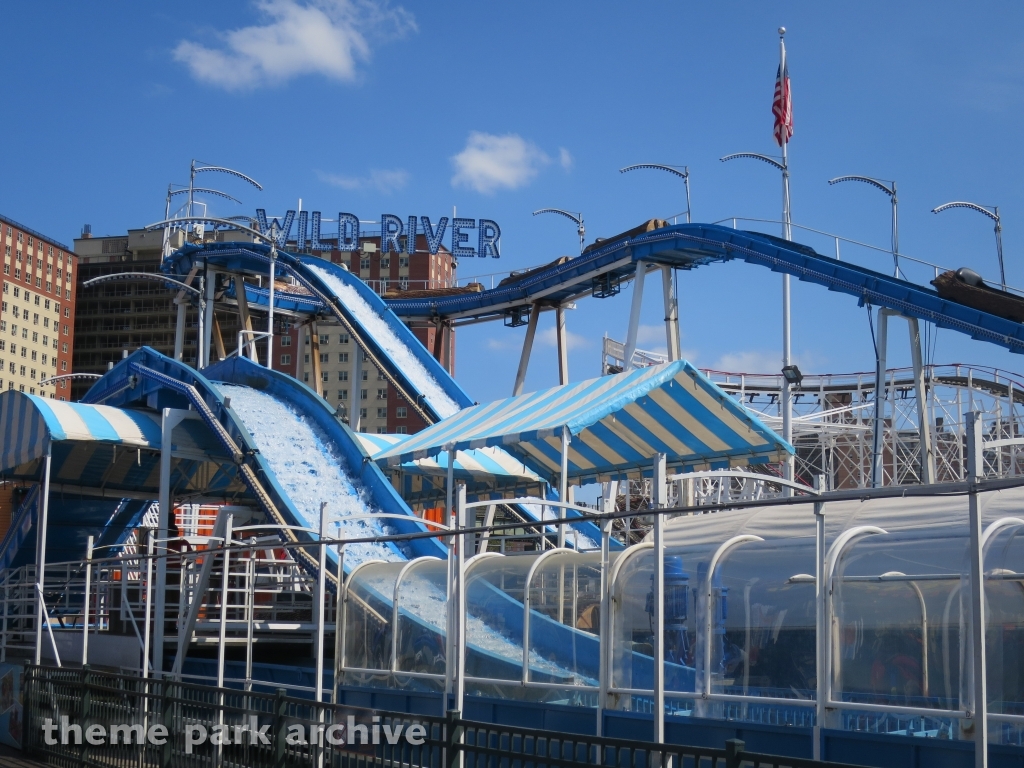 Wild River at Luna Park at Coney Island