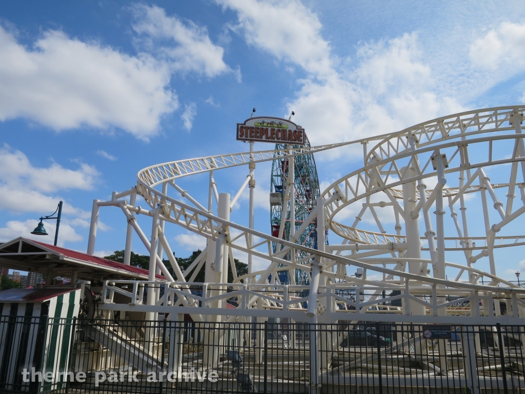 Steeplechase at Luna Park at Coney Island