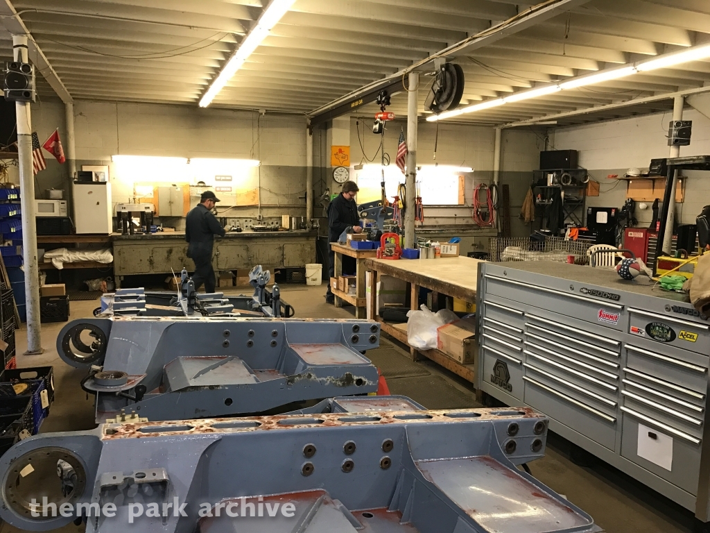 Maintenance Building at Cedar Point