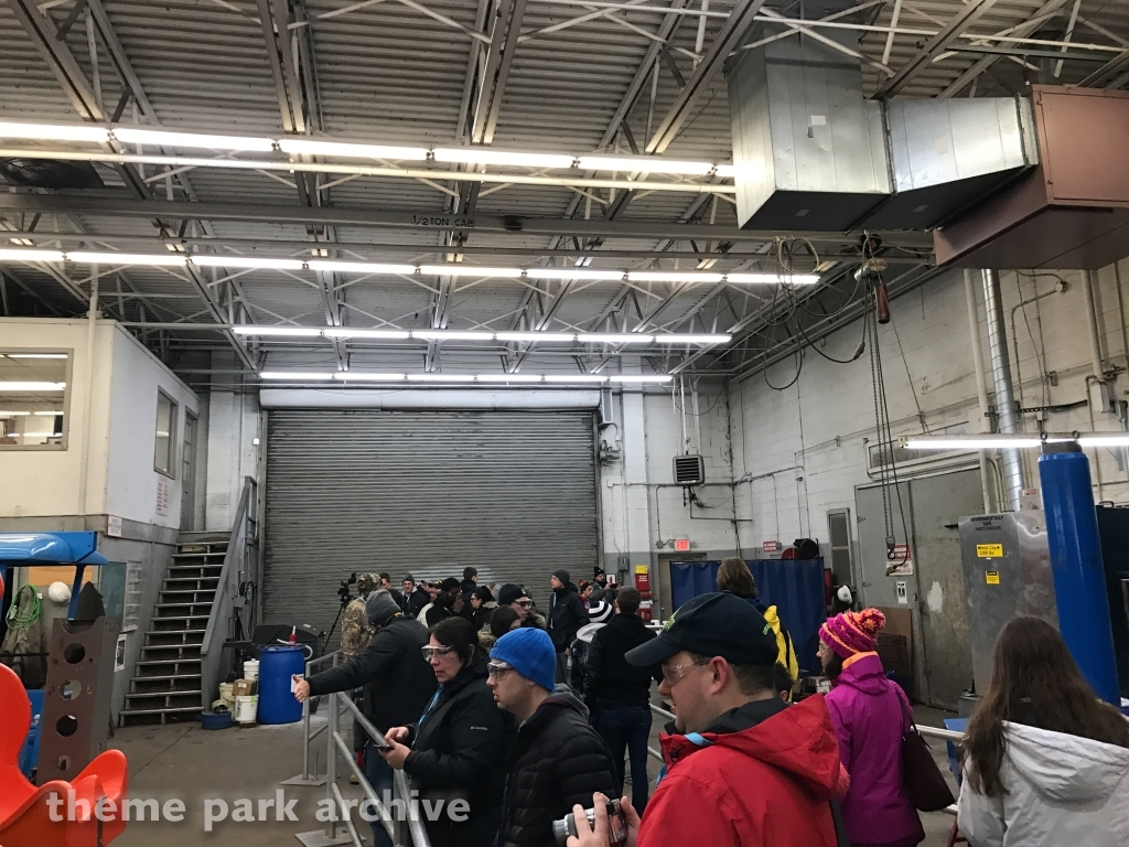 Maintenance Building at Cedar Point