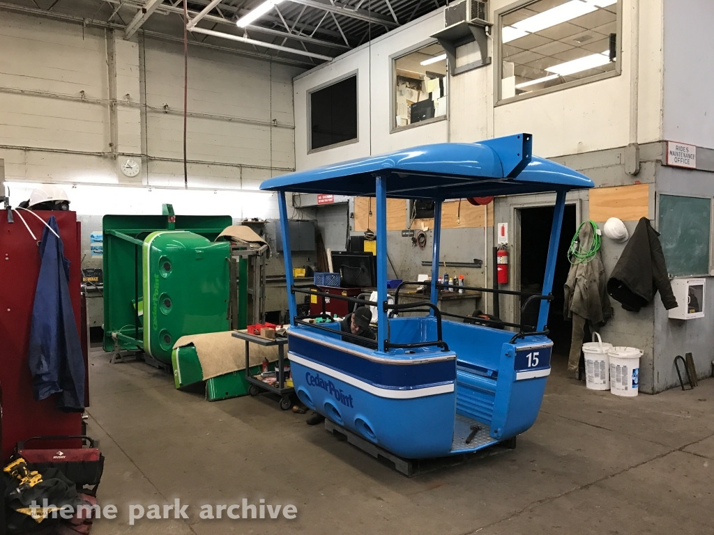 Maintenance Building at Cedar Point