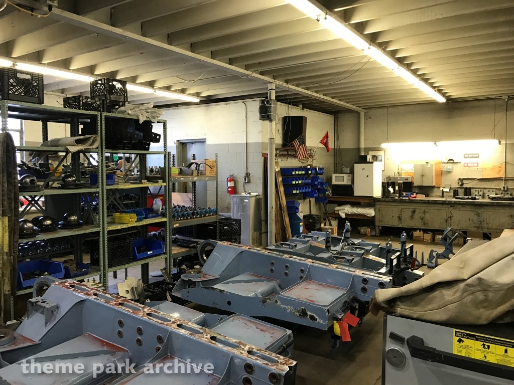 Maintenance Building at Cedar Point