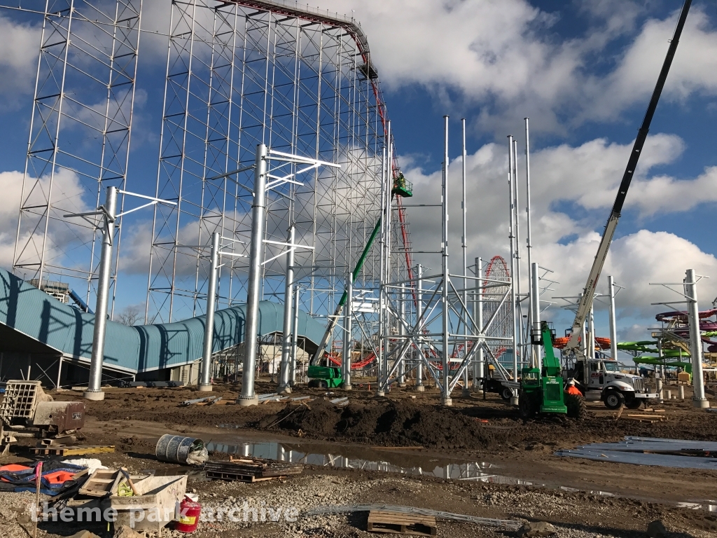 Point Plummet and Portside Plunge at Cedar Point