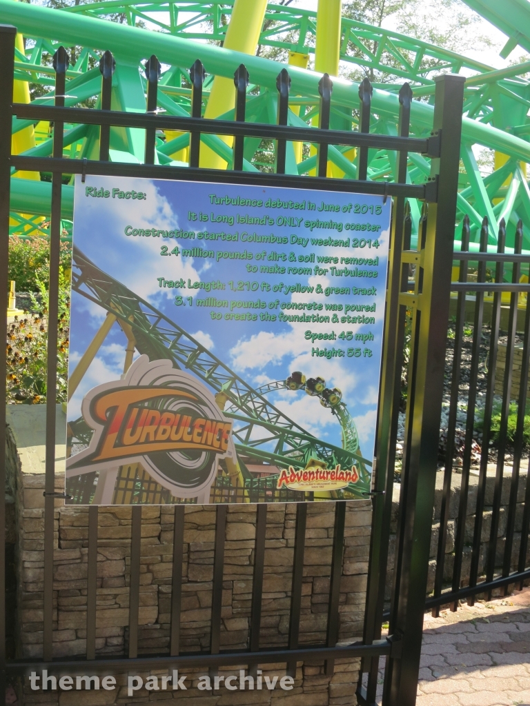 Turbulence at Adventureland NY