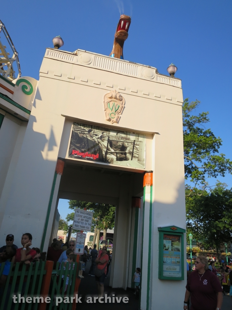 Dragon Coaster at Rye Playland