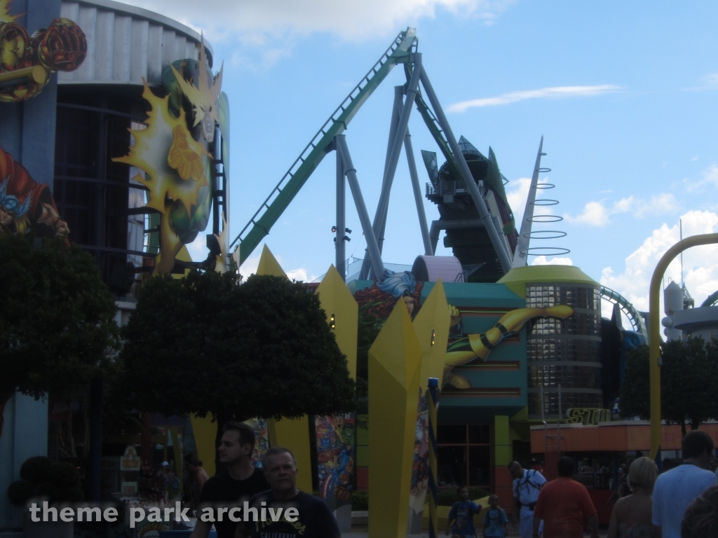 The Incredible Hulk Coaster at Universal City Walk Orlando