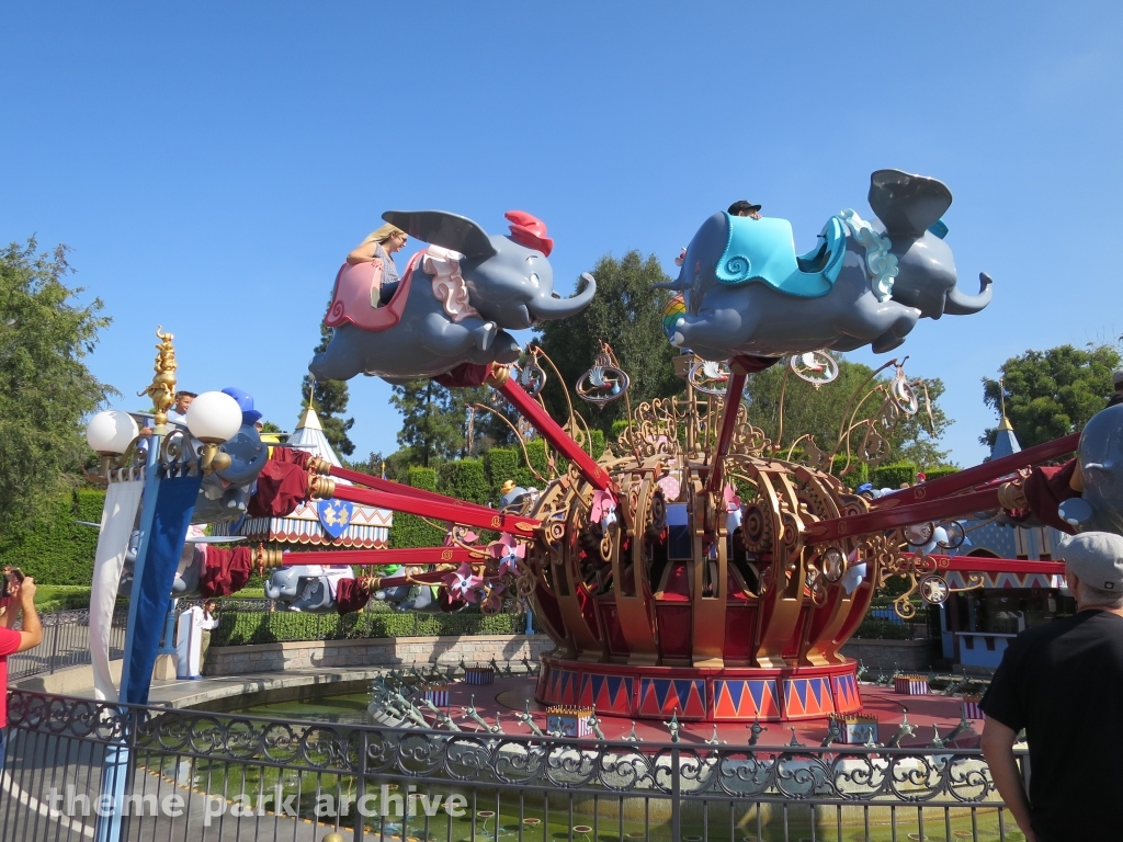 Dumbo the Flying Elephant at Downtown Disney Anaheim