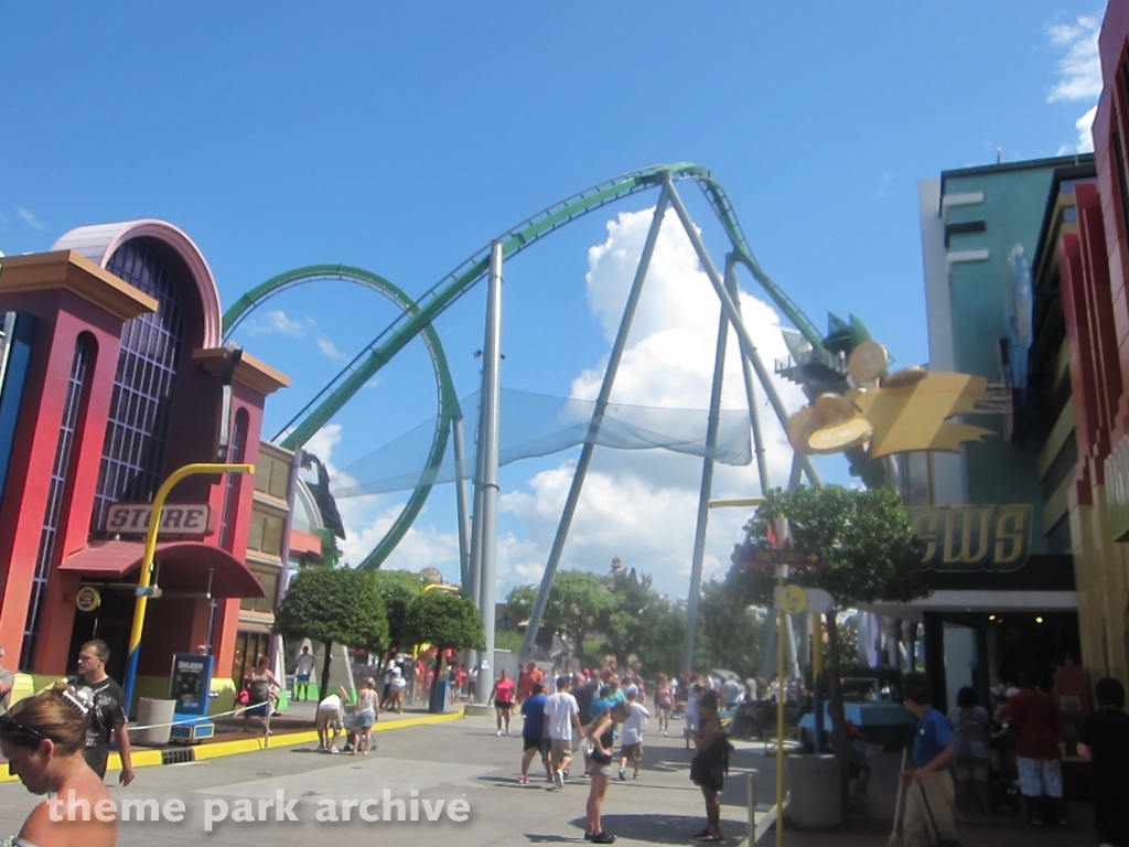 The Incredible Hulk Coaster at Universal City Walk Orlando