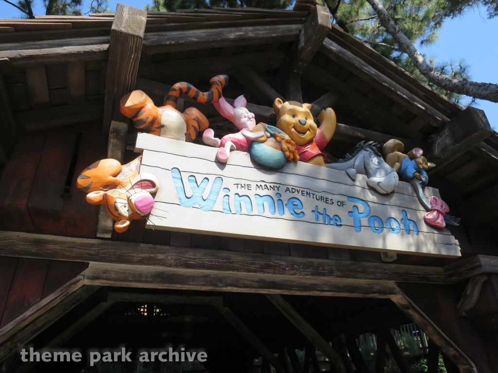 Winnie the Pooh at Downtown Disney Anaheim