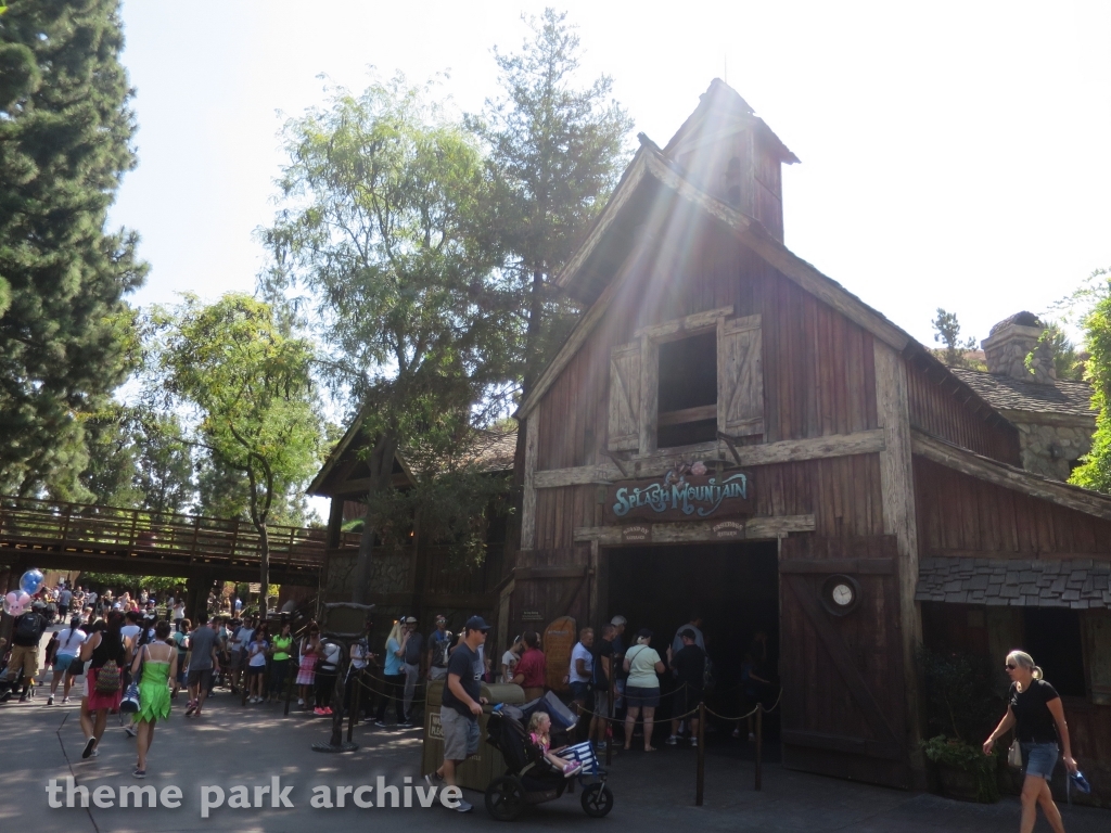 Splash Mountain at Downtown Disney Anaheim