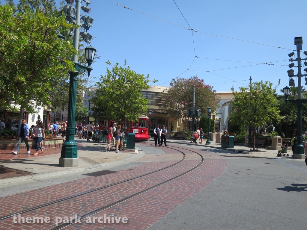 Red Car Trolley at Downtown Disney Anaheim