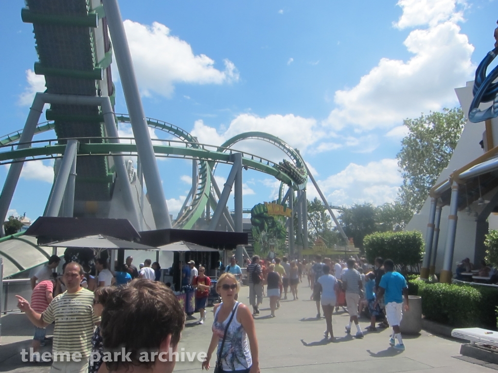 The Incredible Hulk Coaster at Universal City Walk Orlando