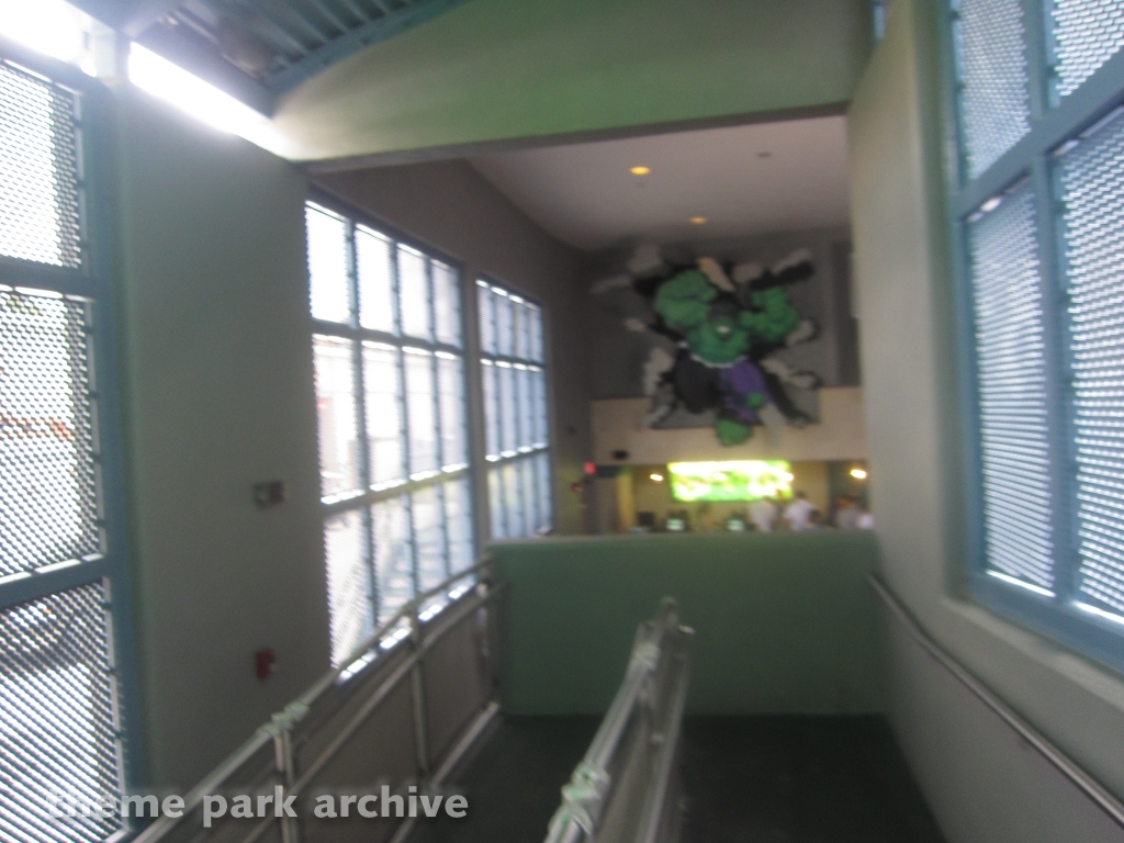 The Incredible Hulk Coaster at Universal City Walk Orlando