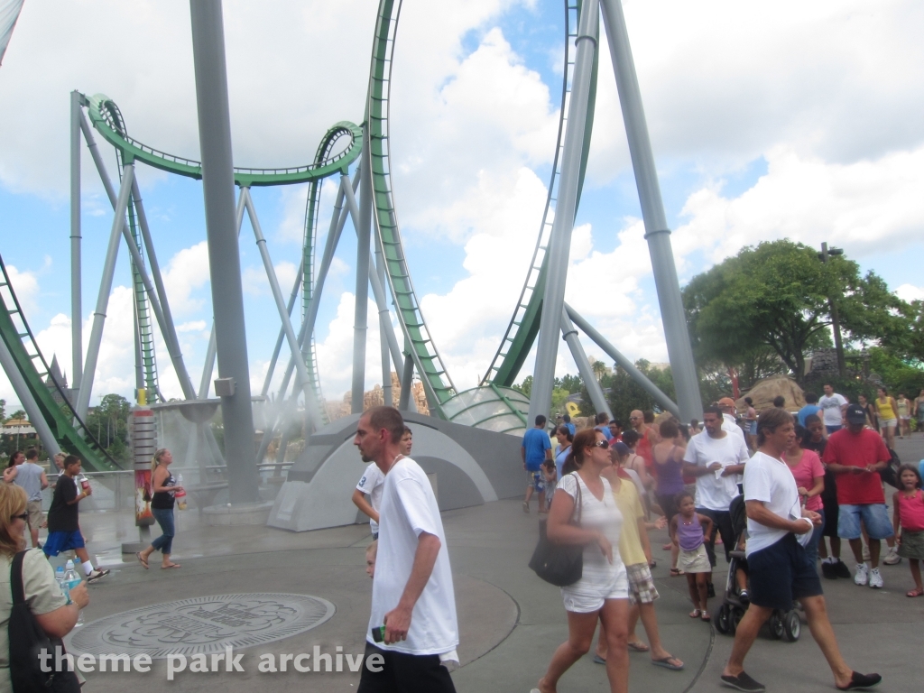 The Incredible Hulk Coaster at Universal City Walk Orlando