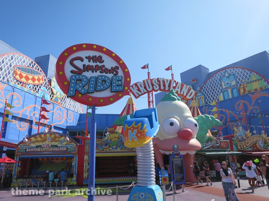 The Simpsons Ride at Universal Studios Hollywood