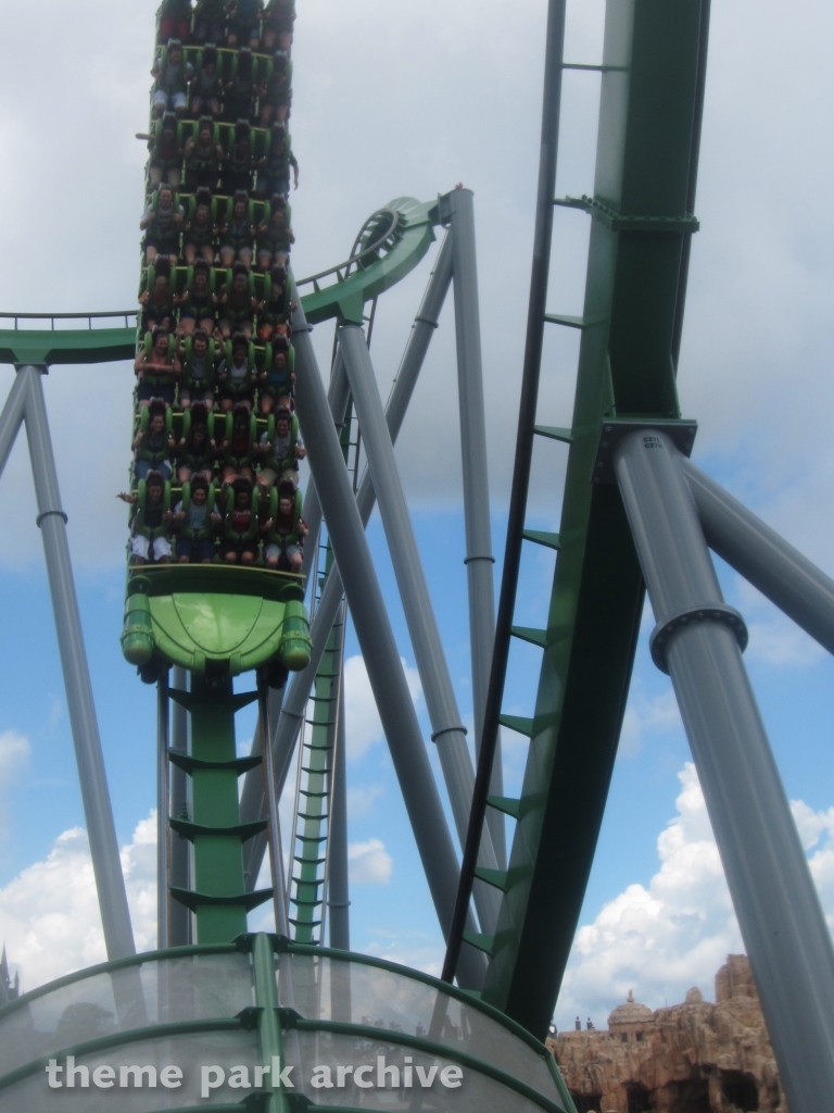 The Incredible Hulk Coaster at Universal City Walk Orlando