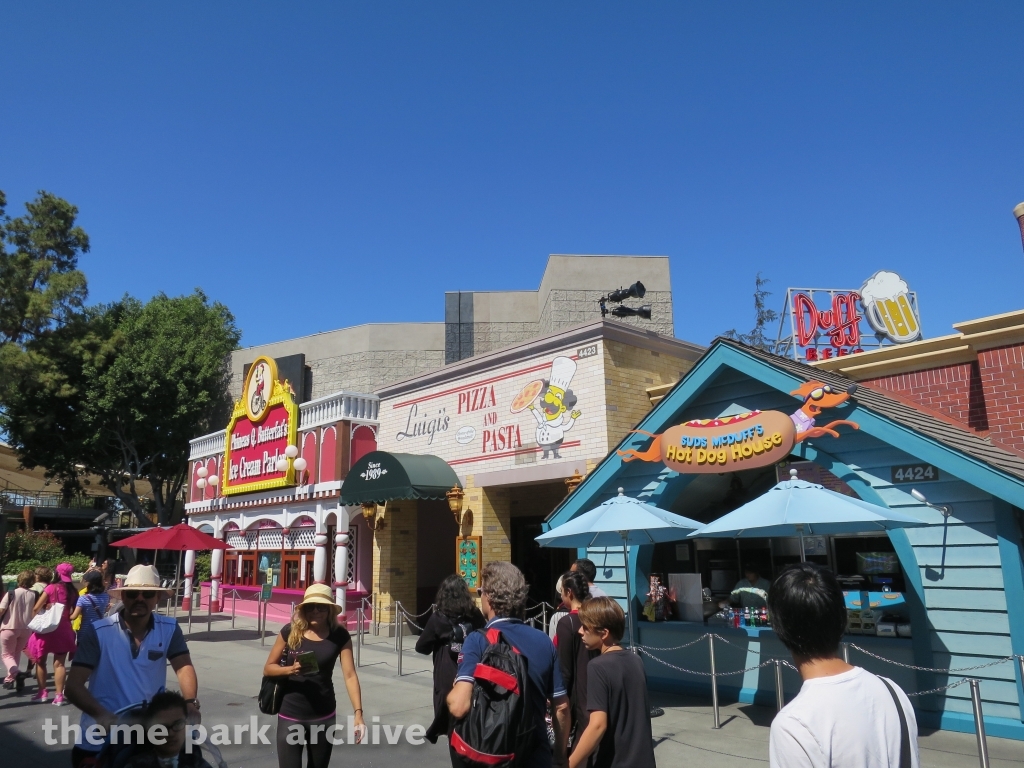 Springfield U.S.A. at Universal Studios Hollywood