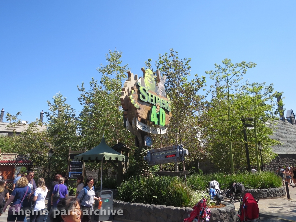 Shrek 4d At Universal Studios Hollywood Theme Park Archive