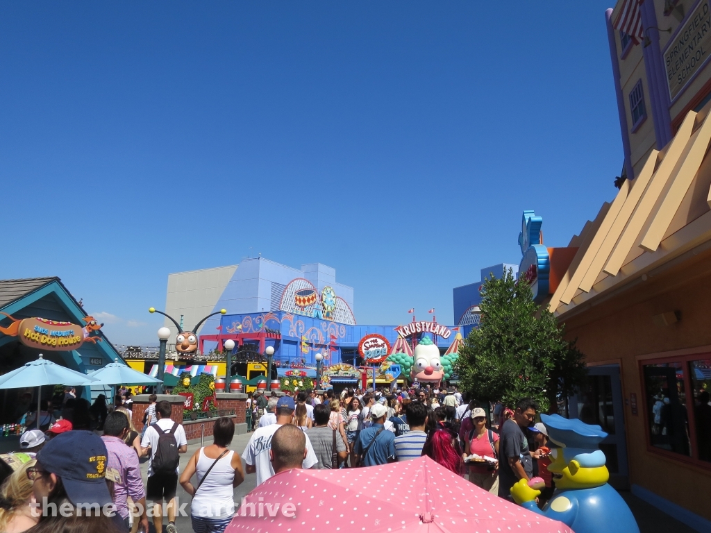 The Simpsons Ride at Universal Studios Hollywood