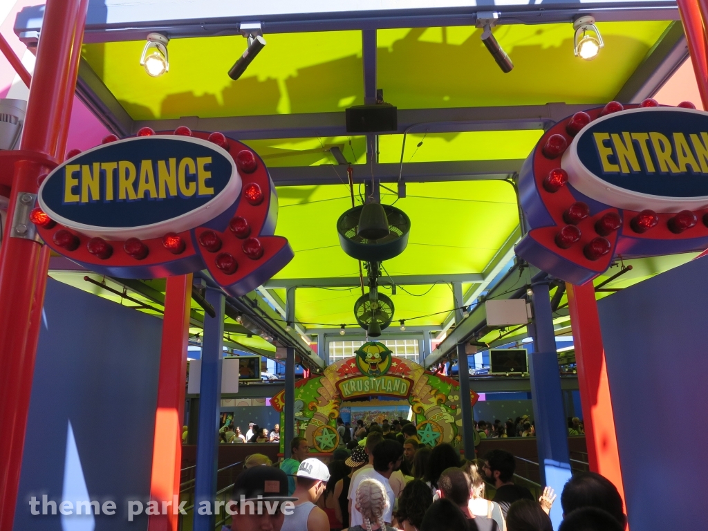 The Simpsons Ride at Universal Studios Hollywood