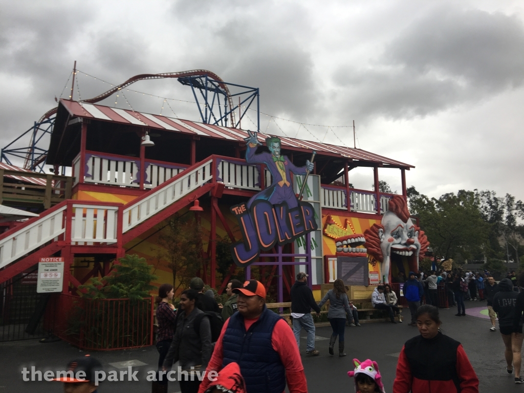 The Joker at Six Flags Discovery Kingdom