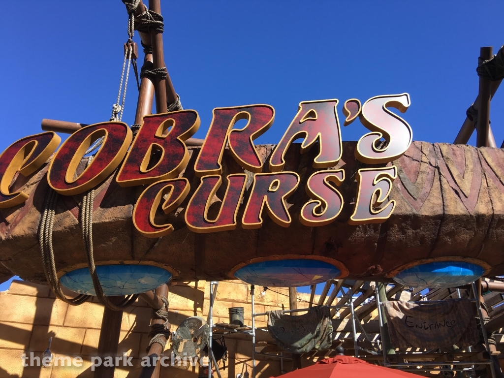 Cobra's Curse at Busch Gardens Tampa