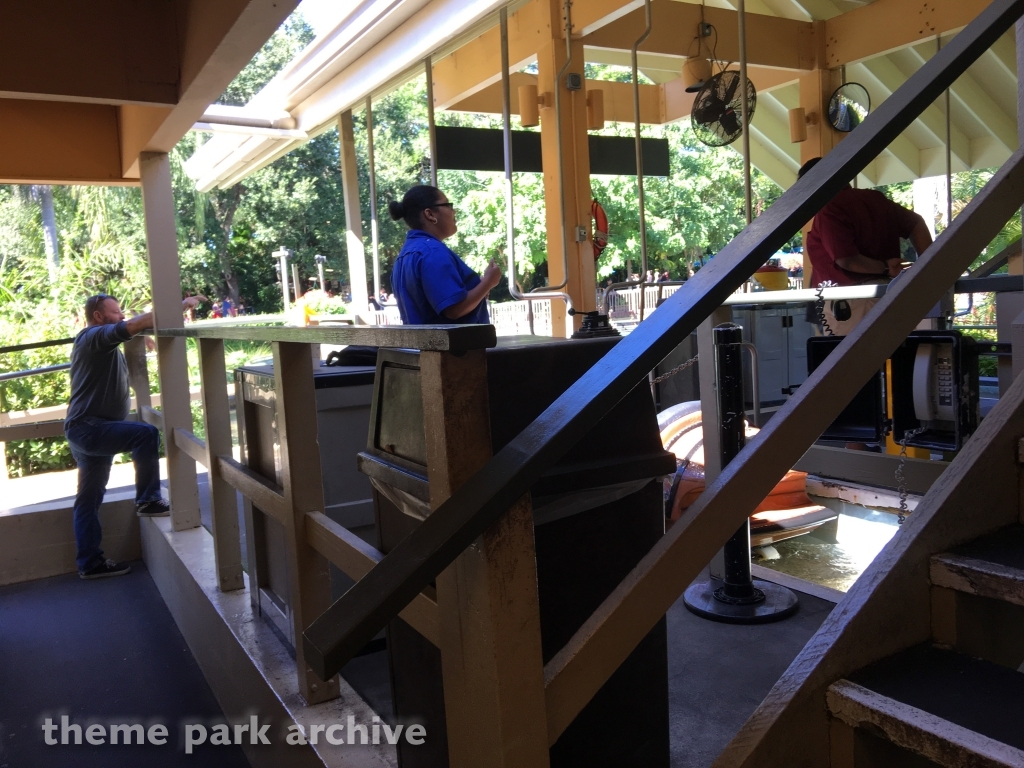 Stanley Falls Flume at Busch Gardens Tampa