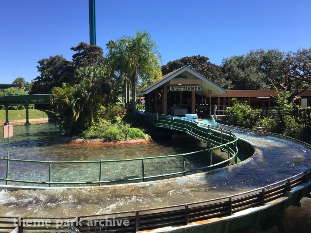 Stanley Falls Flume at Busch Gardens Tampa