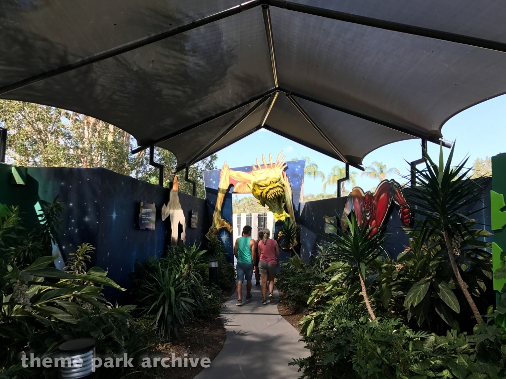 Green Lantern Coaster at Warner Bros. Movie World